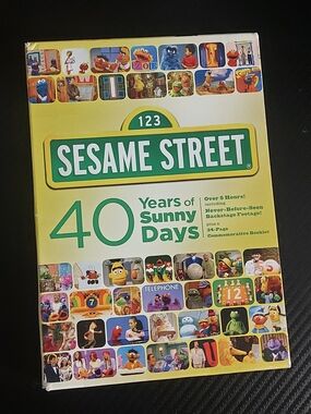 Sesame Street 40 Years of Sunny Days 2-Disc DVD Set & Booklet